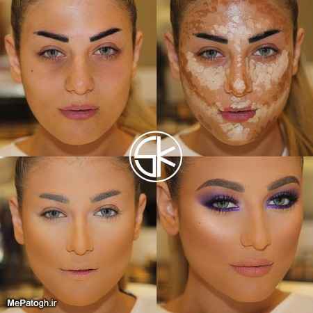  قبل و بعد از ارایش , قبل و بعد آرایش , عکس قبل و بعد آرایش