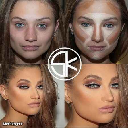  قبل و بعد از ارایش , قبل و بعد آرایش , عکس قبل و بعد آرایش