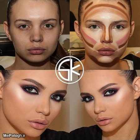  قبل و بعد از ارایش , قبل و بعد آرایش , عکس قبل و بعد آرایش
