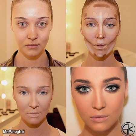 قبل و بعد از ارایش , قبل و بعد آرایش , عکس قبل و بعد آرایش