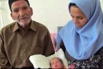 پدر شدن پیرمرد 83 ساله از همسر جوانش!