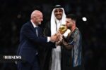 اقدام غیرمنتظره امیر قطر در جشن قهرمانی
