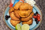 پیراشکی گوشت با خمیر خانگی+ فیلم